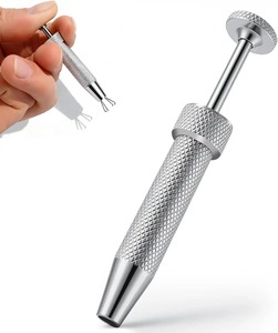 <b>Piercing</b> Taper Ball Grabber Tool for Changing Jewelry Stainless Steel Flat Back Earring Applicator <b>Piercing</b> <b>Kit</b> for EarNose - Product Image 2