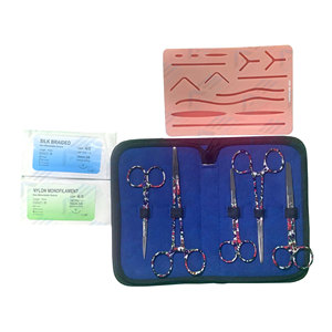 Suture <b>Pad</b> Tool for <b>Nursing</b> Anatomy Biology for Medical Students Surgical Suture Kit Doctor Reusable Suturing Practice Kit - Product Image 1