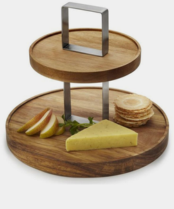 Support à gâteau artisanal en pierre écologique pour boulangerie et usage domestique, présentoir à gâteau naturel poli pour cuisine, fêtes et maison - Product Image 5