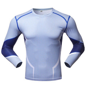 Camiseta Deportiva Personalizada con Estampado, de Poliéster Interlock, Hombros Caídos, para Actividades al Aire Libre, Gimnasio, Secado Rápido, Ligera, Informal, para Hombre - Product Image 5