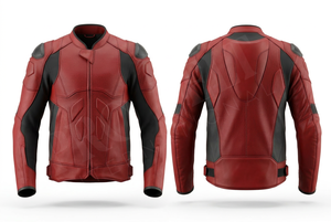 เสื้อแจ็คเก็ตมอเตอร์ไซค์หนังคุณภาพสูงสำหรับผู้ชาย  แบบหนา ระบายอากาศได้ดี  บุฟองน้ำอย่างดี  สำหรับนักขี่มอเตอร์ไซค์  ขายส่ง  คุณภาพเยี่ยม - Product Image 6