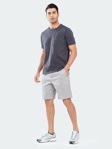 Shorts décontractés pour hommes, légers, en tissu de coton doux, taille élastique, confortables, pour la salle de sport, la course à pied, la détente, la plage, pour hommes - Product Image 6