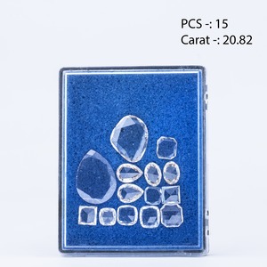 Diamantes Sueltos Cultivados en Laboratorio, Corte Rosa, Multicolor, CVD HPHT, Formas Mixtas, Certificados IGI, Precio al por Mayor - Product Image 1