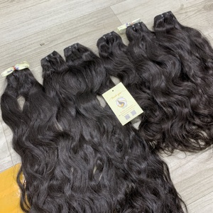 Extensiones de trama de paquete alineado de cutículas completas de cabello vietnamita de alta calidad cabello humano Vietnam - Product Image 4