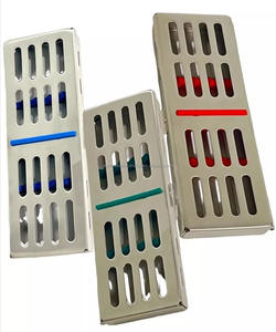 กล่องใส่ถาดฆ่าเชื้อสำหรับอุปกรณ์ทันตกรรม 5 ชิ้น ทำจากสแตนเลส ได้รับการรับรองมาตรฐาน CE สำหรับใช้งานทางทันตกรรมระดับมืออาชีพ คู่มือการใช้งาน OEM - Product Image 6