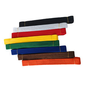 Ceintures de Jiu-Jitsu Brésilien personnalisées avec logo noir, blanc, bleu et différentes couleurs - Product Image 3