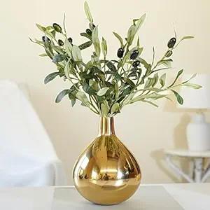 Jarrón Decorativo de Metal Hecho a Mano de Alta Gama para Exhibición en Mesa, Elegante, Ecológico y Resistente a la Oxidación, Porta Flores para el Hogar - Product Image 6