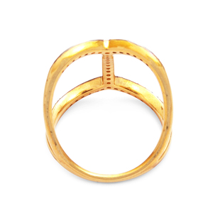 Bague statement REYES de luxe en argent sterling 925 avec diamant naturel, initiale B, pour femme, bijoux fins personnalisés de style victorien - Product Image 3