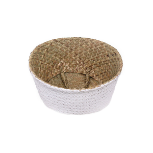 Handmade Seagrass <b>Belly</b> <b>Basket</b> Natural Woven Storage <b>Basket</b> for Home Decor Wholesale Manufacturer Vietnam - Product Image 5