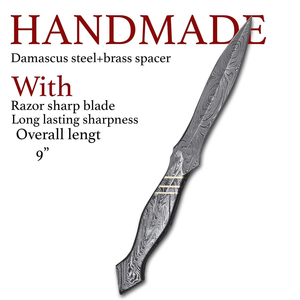 Lame de couteau en acier Damas forgée à la main de haute qualité, pour la fabrication de couteaux, utilisation en extérieur, meilleure matière première - Product Image 3