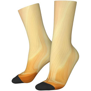 Custom Logo Sublimation <b>Socks</b> Wholesale <b>Polyester</b> Crew <b>Socks</b> Athletic Sports Breathable Printed <b>Socks</b> OEM for Men Women - Product Image 1
