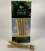 Feuille d'ébène dans des pointes de verre Produit Offre Spéciale Roulé à la main Tubes d'ébène à combustion super lente Rouleaux de pointes de bois et de verre Approvisionnement d'usine en vrac