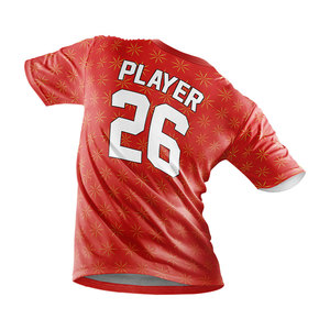 Camiseta Deportiva Ligera de Manga Corta con Cuello Redondo para Hombre, Sublimada, para Entrenamiento Deportivo, Fitness y Ejercicio - Product Image 3