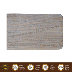 Tabla de Cortar de Madera de Acacia 100% Natural, Hecha a Mano, de 18 mm de Grosor, Color Gris Antiguo, de Alta Calidad, para Compradores Mayoristas - Product Image 4