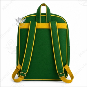Sigma Gamma Rho Royal Blue Yellow <b>Backpack</b> With Zipper Closure Durable school book bag - Product Image 2