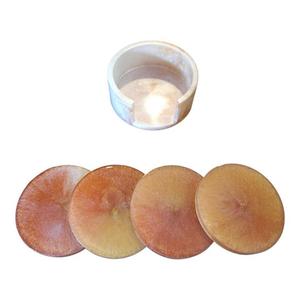 Premium Handmade <b>Resin</b> Coaster Set with Modern <b>Epoxy</b> Art Design Decorative <b>Table</b> Protectors 350mm Diameter for Home & Office Use - Product Image 6
