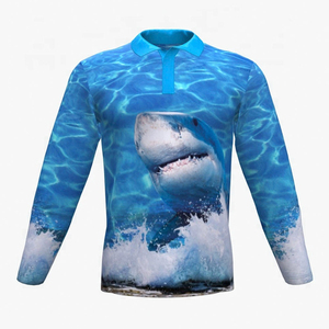 เสื้อโปโลตกปลาแขนยาวผู้ชาย ป้องกันรังสียูวี ติดกระดุม คอปกพับได้ ผลิตจากโพลีเอสเตอร์ รุ่นปี 2026 รับบริการ OEM ปรับแต่งได้ - Product Image 1