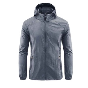 Men's Casual Sublimation Windbreaker Soft Shell Work Wear Uniform Front <b>Winter</b> <b>Waterproof</b> <b>Jacket</b> Wind Breaker Zipper Polyester - Product Image 3