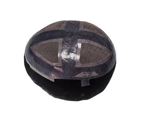 Sky Light <b>Mens</b> Remy Human <b>Hair</b> Toupee Indian <b>Hair</b> Prosthesis Taz <b>Hair</b> BD <b>Wig</b> <b>for</b> <b>Men</b> - Product Image 4