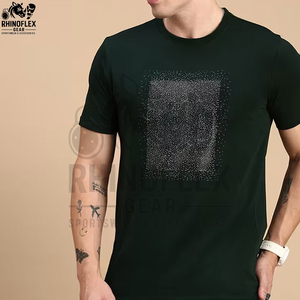 Nouveaux T-shirts DTF légers 100% coton respirant à séchage rapide, couleur et logo personnalisés, dernier style - Product Image 3