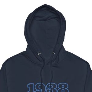 แจ็คแอนด์จิล 1938 เสื้อฮู้ดผู้หญิงแบบสวมหัว ลายกราฟิกคลาสสิก แขนยาว ผ้าฟลีซนุ่ม สวมใส่สบาย แฟชั่นลำลอง มีฮู้ด - Product Image 4