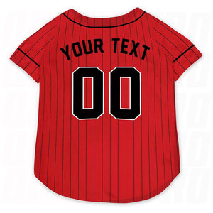 Personalized Blue White Dog <b>Baseball</b> Jersey Custom Pet Name Team Number Shirt Cute Cat Dog Sports Outfit Pet Costume Apparel - Product Image 4