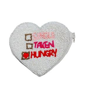 Hiba Enterprises-Mini bolso con cremallera artesanal bordado con cuentas, Etiqueta Negra, letra K y diseño, elegante top de lujo y a la moda - Product Image 2