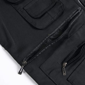 Chaleco Casual de Verano para Hombre, sin Mangas, con Múltiples Bolsillos, Transpirable, de Malla, Mezcla de Poliéster/Nailon, con Cierre, Personalizable - Product Image 2