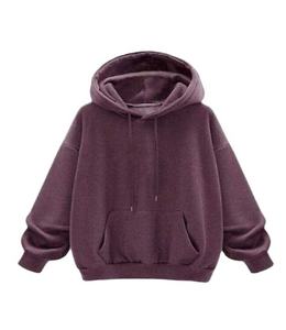 Sweat-shirt à capuche pour femme, essentiel au quotidien, en coton doux, coupe confortable, style décontracté et moderne, idéal pour un look urbain. - Product Image 1