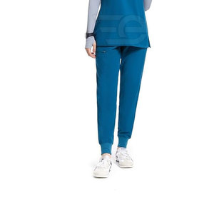 Healthcare <b>Scrubs</b> <b>Set</b> Comfortable Lightweight Professional Medical Uniform Knitted 100% Cotton <b>Scrub</b> <b>Sets</b> for Hospital Use - Product Image 3