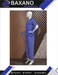 Conjunto de Pijama Tipo Túnica a Rayas de la Hermandad Delta Sigma Theta DST - Product Image 4
