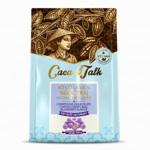 Venta al por mayor de fábrica OEM/ODM: Bolas crujientes de chocolate con arándanos de alta calidad, para decoración de pasteles y repostería, HALAL, ¡los más vendidos! - Product Image 1