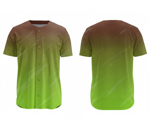 Camiseta de Béisbol de Alto Rendimiento, Uniforme Deportivo Ligero con Logotipo y Números Personalizados |   Base de Poliéster Transpirable - Product Image 3