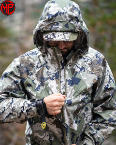 Chaqueta de Caza Camuflada, Impermeable, Transpirable, con Cierre Completo, para Actividades al Aire Libre, Camping y Campo - Product Image 3