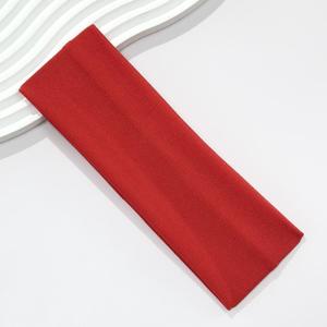 Wholesale Personalized <b>Headbands</b> Wide Solid Color Facial GYM Yoga Hairband Custom LOGO Elastic <b>Sports</b> <b>Headband</b> Sweatband - Product Image 3