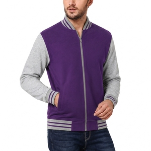 Chaqueta con Cuello Acanalado para Hombre, Fabricante OEM ODM de Marca Privada, Chaqueta Bomber Premium - Product Image 2