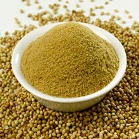 Poudre de coriandre de qualité alimentaire à forte saveur, épice Dhania pour la préparation de sauces, la fabrication de snacks et le commerce mondial