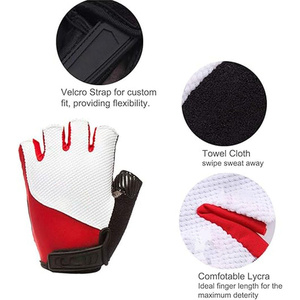 Gants de cyclisme unisexes pour hommes et femmes, gants de vélo de montagne respirants avec absorption des chocs pour la salle de sport, les activités sportives et les activités de plein air - Product Image 6