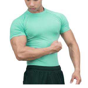 Camiseta Deportiva de Compresión para Hombre, Personalizada, al por Mayor, sin Mangas, de Secado Rápido, Transpirable, para Gimnasio, Entrenamiento, Running - Product Image 3