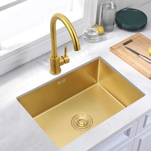 Évier de cuisine en laiton personnalisé, fait main, de qualité supérieure, style farmhouse, résistant à la corrosion, design élégant pour les acheteurs Alibaba mondiaux - Product Image 4