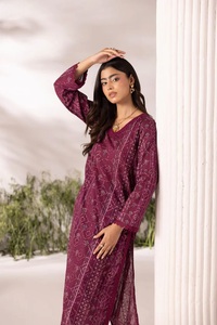 Nouvelles Arrivées Collection Été 2026 – Ensembles 3 Pièces Shalwar Kameez Femme de Haute Qualité en Coton/Lawn Non Cousus – Riaz Arts Senra - Product Image 3