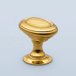 Bouton de meuble ovale traditionnel en bronze, finition mate antique, quincaillerie durable pour cuisine, commode, salle de bain, salon - Product Image 5