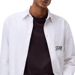 Regular Fit Oxford Dress <b>Shirt</b> Classic Button Up Casual Formal <b>Office</b> Uniform <b>Shirt</b> with Custom Logo Wholesale Supplier - Product Image 3