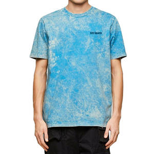 Camiseta de Hombre con Lavado Ácido, Personalizada con Marca Privada, 100% Algodón, Ecológica, Transpirable, de Alta Calidad, Manga Corta, Nueva Llegada - Product Image 1