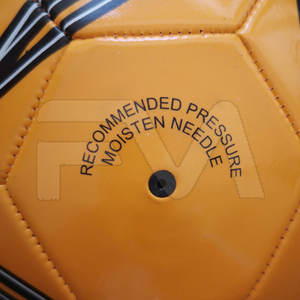 Ballon de football en cuir cousu à la machine, design unique, vente chaude, pour l'entraînement - Product Image 5