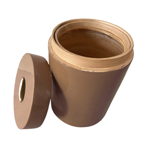 Natural Brown Spun Bamboo Waste <b>Bin</b> With <b>Lid</b>, Bamboo Trash Can Paper Waste Best Solution For Desktop Office From Vietnam - Product Image 4