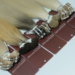 La mejor cinta de alta calidad para extensiones de cabello humano virgen vietnamita Natural recto alineado precio de fábrica - Product Image 6