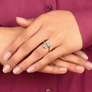 Anillo Abierto de Plata de Ley 925 con Moissanita Corte Pera, Joyería de Lujo para Compromiso, Anillo Solitario para Mujer, Joyería Fina Personalizada al por Mayor, Regalos - Product Image 5