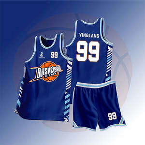 Último Diseño Personalizado de Uniformes de Baloncesto para Adultos, Conjuntos de Uniformes de Equipo, 100% Poliéster Transpirable, Ropa de Baloncesto Sublimada - Product Image 6