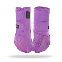 Bottes d'écurie pour chevaux en néoprène de luxe personnalisées, tissu respirant durable, sangles réglables sécurisées pour la protection des jambes équestres